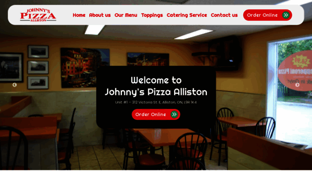 johnnyspizzaalliston.ca