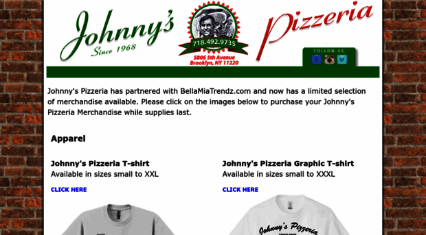 johnnyspizzeria.com