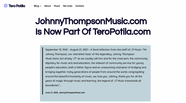 johnnythompsonmusic.com