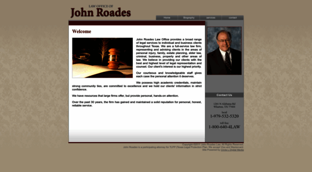 johnroadeslaw.com