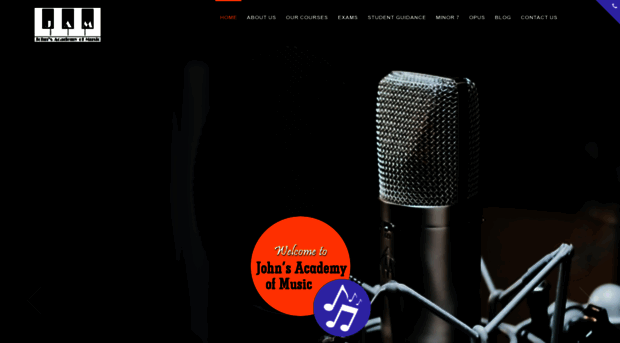 johnsacademyofmusic.com