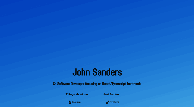 johnsanders.me