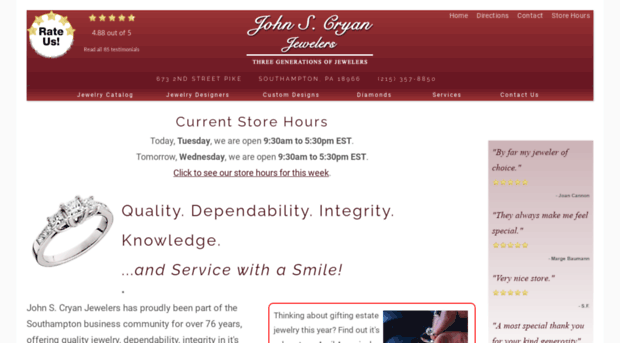 johnscryanjewelers.com