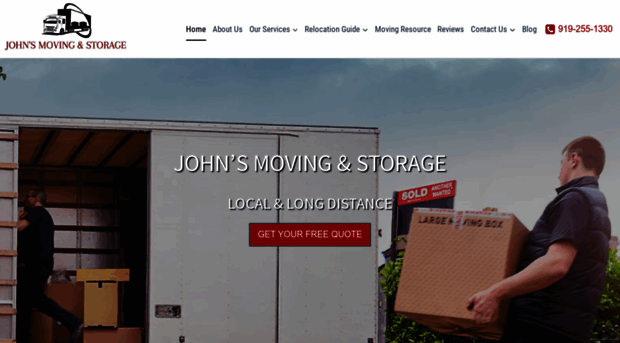 johnsmoving.com