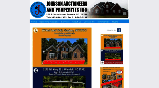 johnsonauctioneers.com