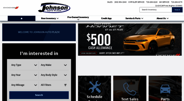 johnsonautoplaza.com