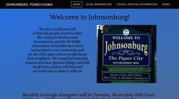 johnsonburgpa.com