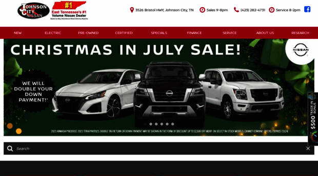 johnsoncitynissan.com