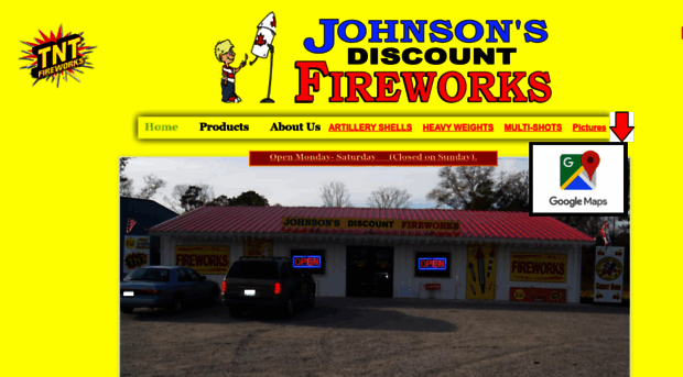 johnsonsdiscountfireworks.com