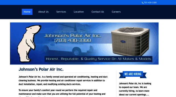 johnsonspolarair.com