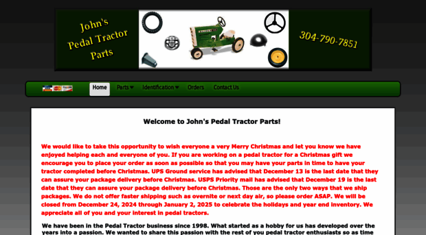 johnspedaltractorparts.com