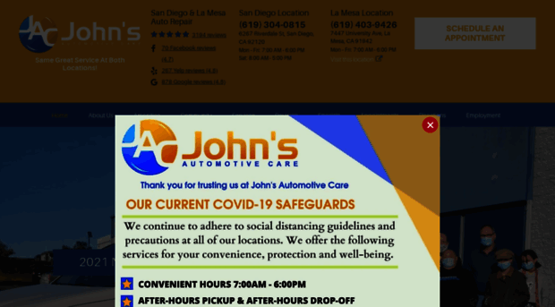 johnssandiegoautorepair.com