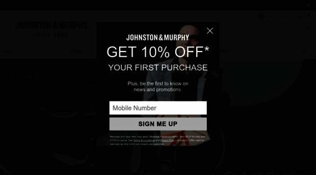 johnstonandmurphy.com