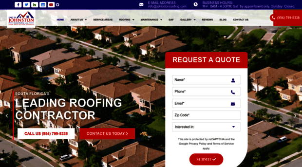 johnstonroofing.com