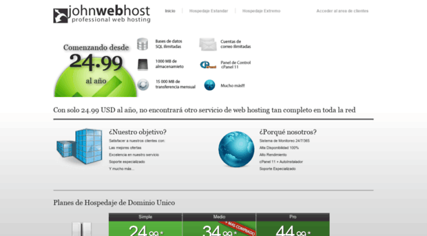 johnwebhost.com