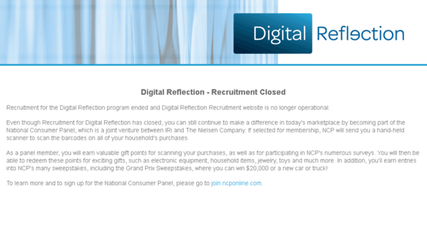 join.digitalreflectiononline.com