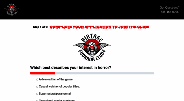 join.vintagehorrorclub.com