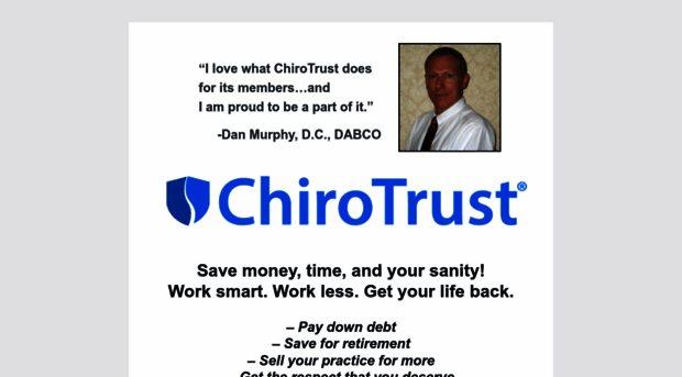 joinchirotrust.com