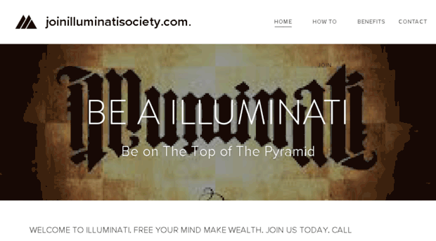 joinilluminatisociety.com