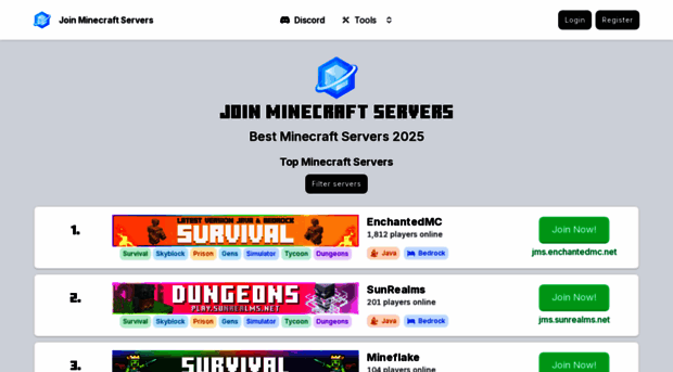 joinminecraftservers.com