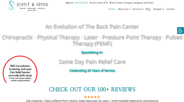 jointspinerehab.com