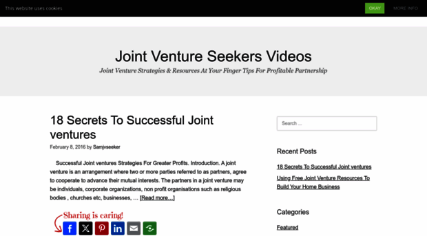 jointventureseekervideos.com