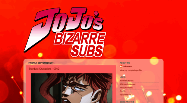 jojobizarresubs.blogspot.ie