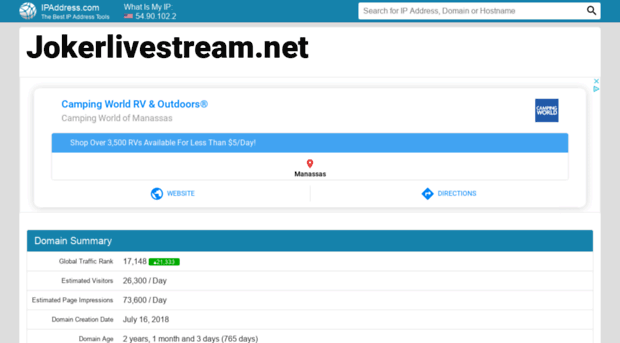 jokerlivestream.net.ipaddress.com