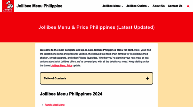 jollibeemenuph.com