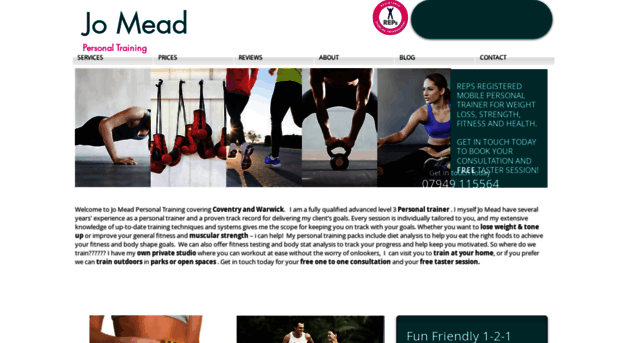 jomeadpersonaltraining.co.uk