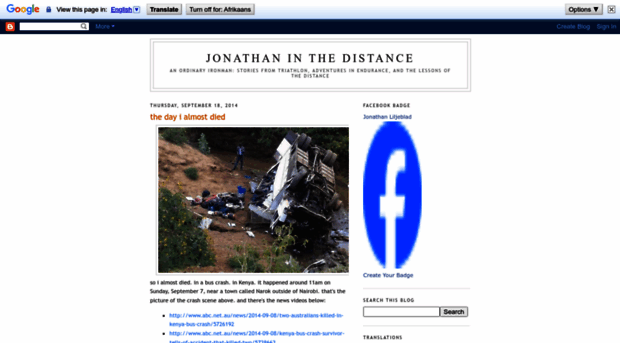 jonathaninthedistance.com