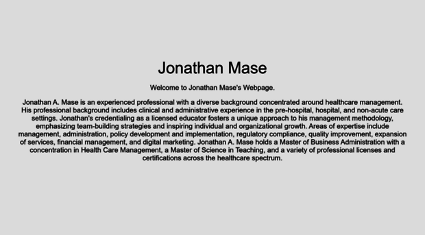 jonathanmase.com