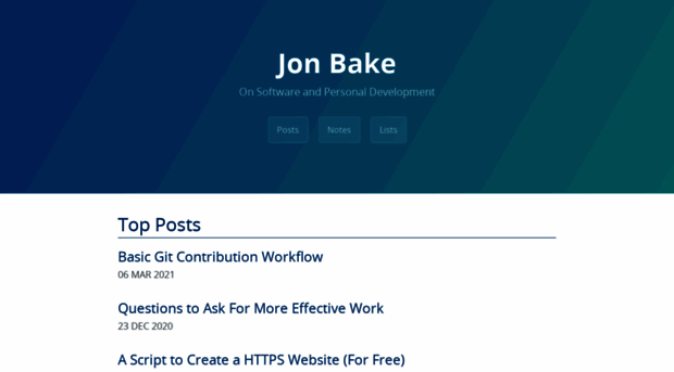 jonbake.com