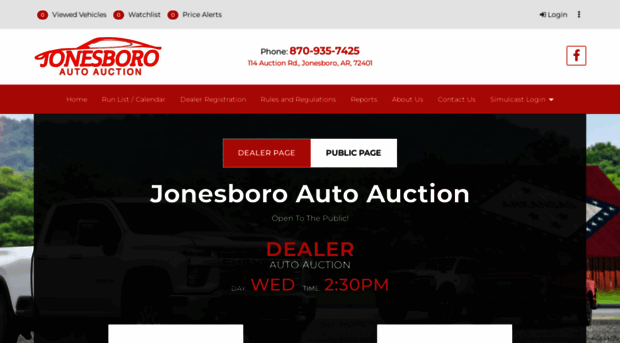 jonesboroautoauctionar.com