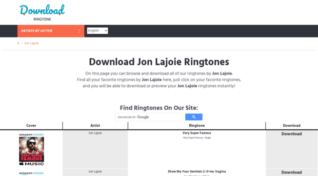 jonlajoie.download-ringtone.com