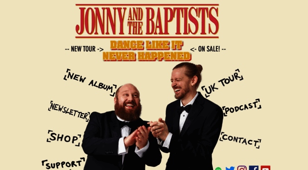 jonnyandthebaptists.co.uk