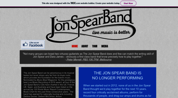 jonspearband.com