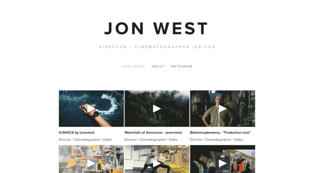 jonwestfilm.com