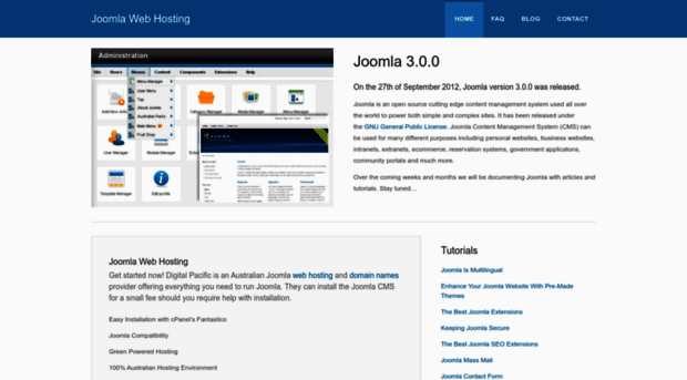 joomla-webhosting.com.au