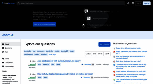 joomla.stackexchange.com