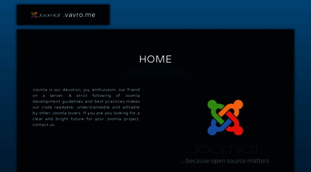 joomla.vavro.me