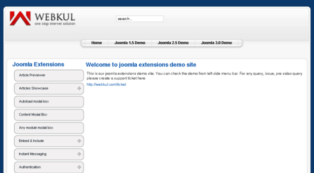 joomla15.webkul.com