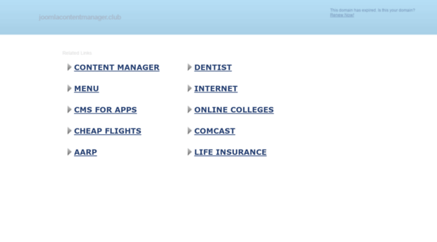 joomlacontentmanager.club