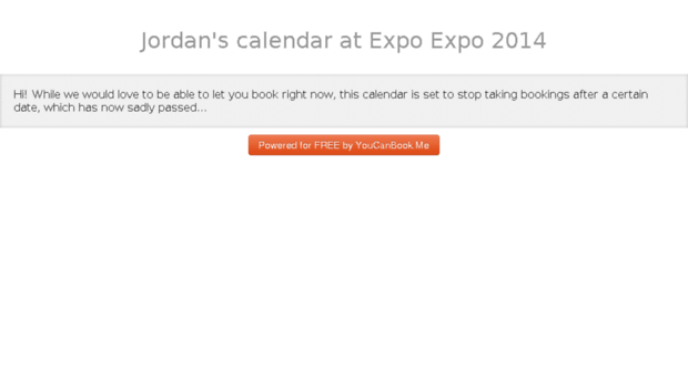 jordan-expo-2014.youcanbook.me