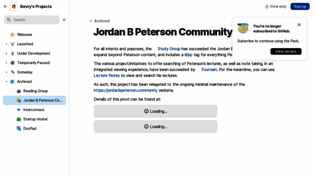 jordanbpeterson.community