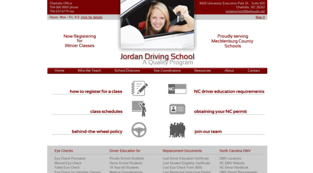 jordandrivingschoolcharlotte.com