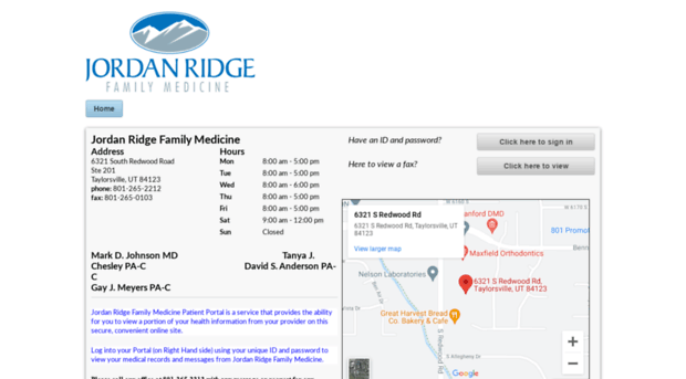 jordanridgefamilymedicine.myupdox.com