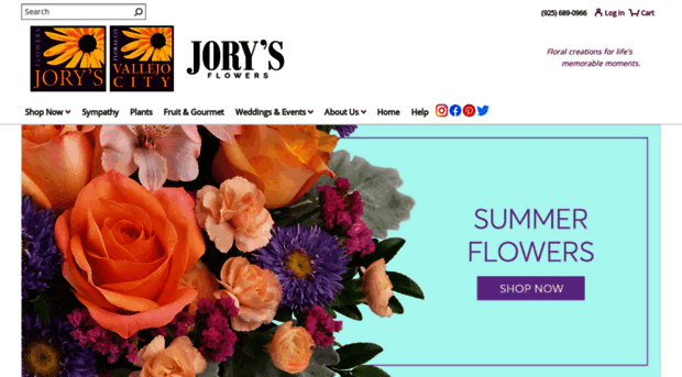 jorysflowers.com