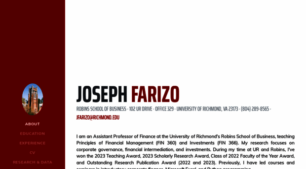 josephfarizo.com