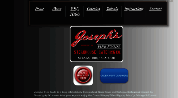 josephsfinefoods.com